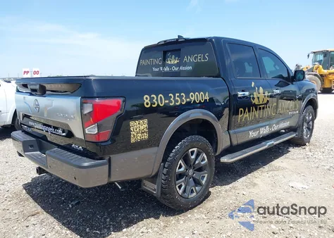 2024 Nissan Titan Platinum Reserve 4X4 z USA, uszkodzony, nr VIN 1N6AA1ED0RN105315